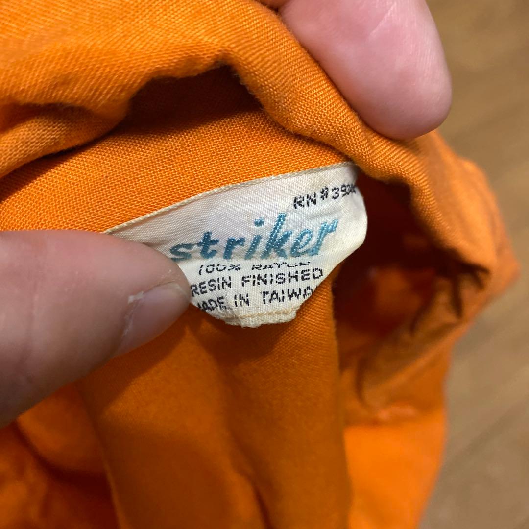 VINTAGE ボウリングシャツ STRIKER