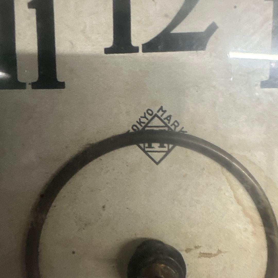 希少・精工舎系TOKYO MARK八角掛時計／戦前期／ゼンマイ式／振り子・鍵付き