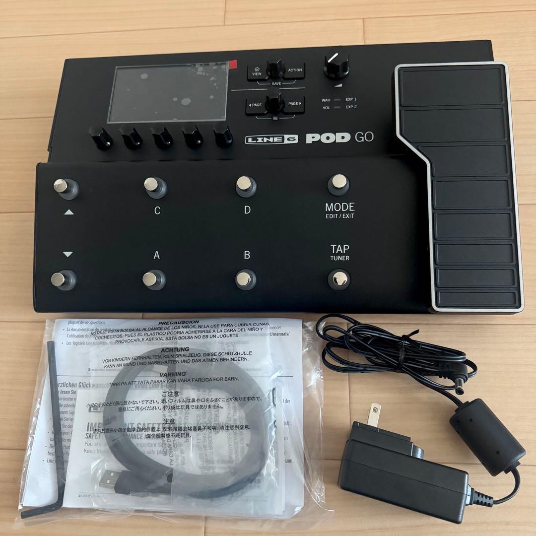 ギター LINE 6 POD GO