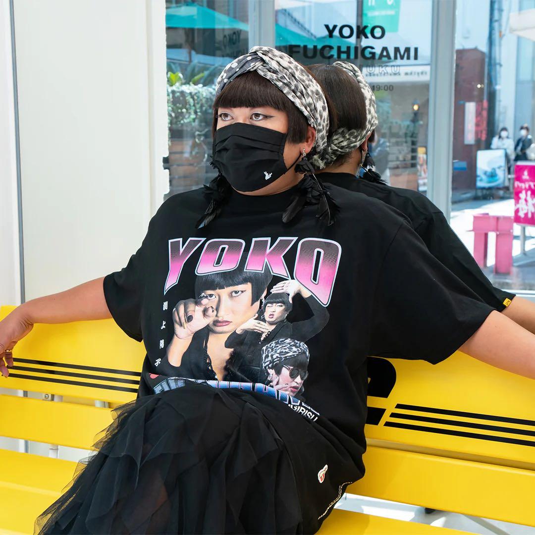 YOKO FUCHIGAMI ヨーコフチガミ FR2 コラボ　tシャツ