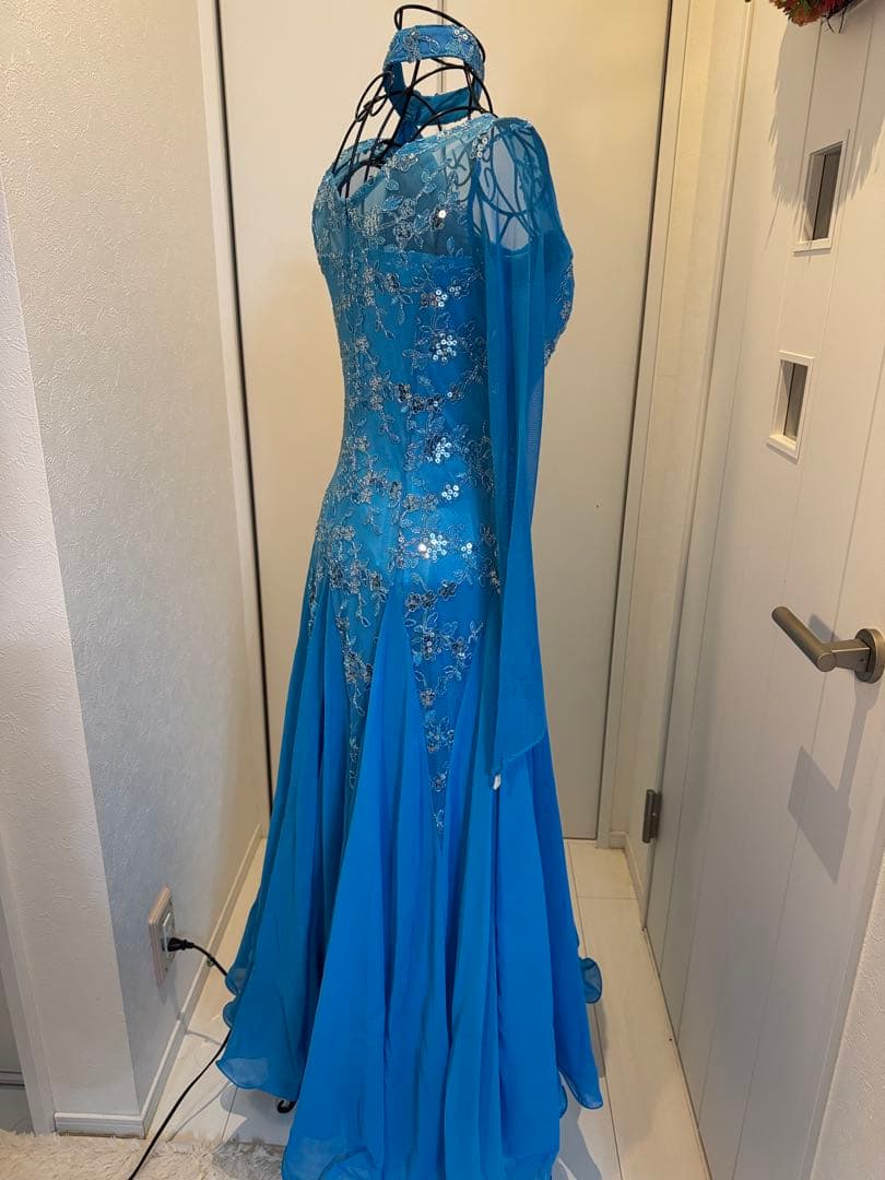 ダンスドレス　青