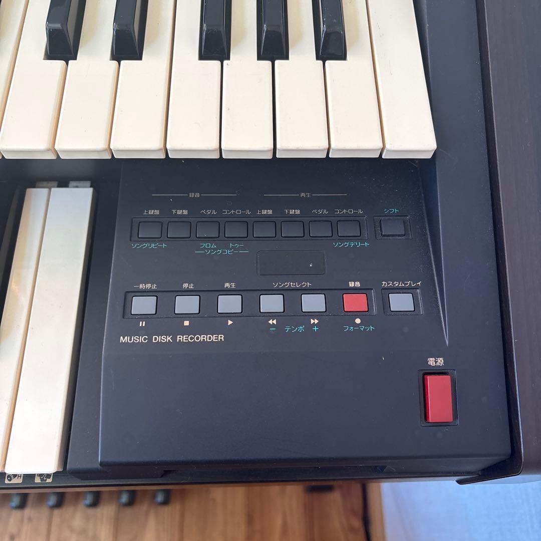 Yamaha Electone EL-100 黒 スタンド　椅子　フロッピー付き