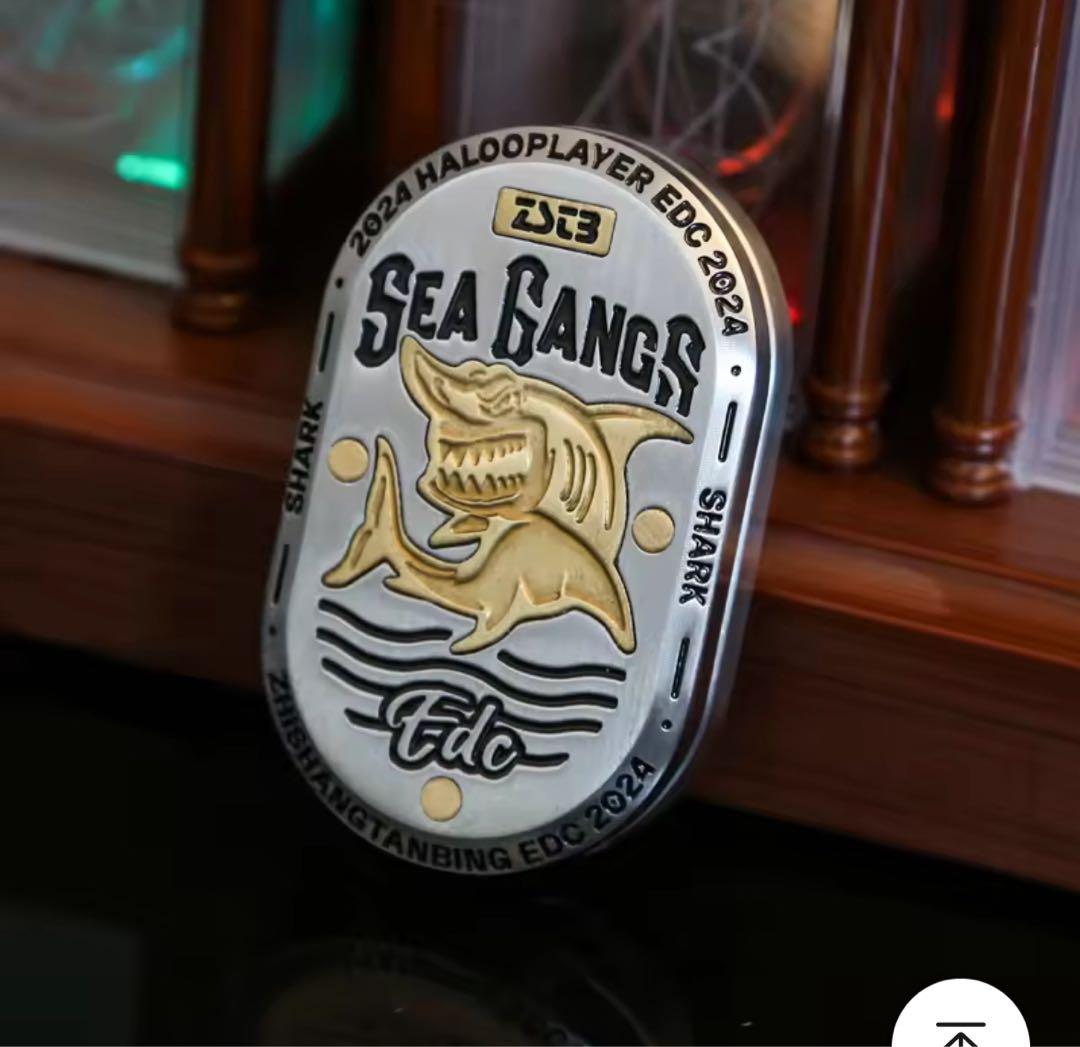 フィジェットトイ　フィジェットスライダー Shark EDC