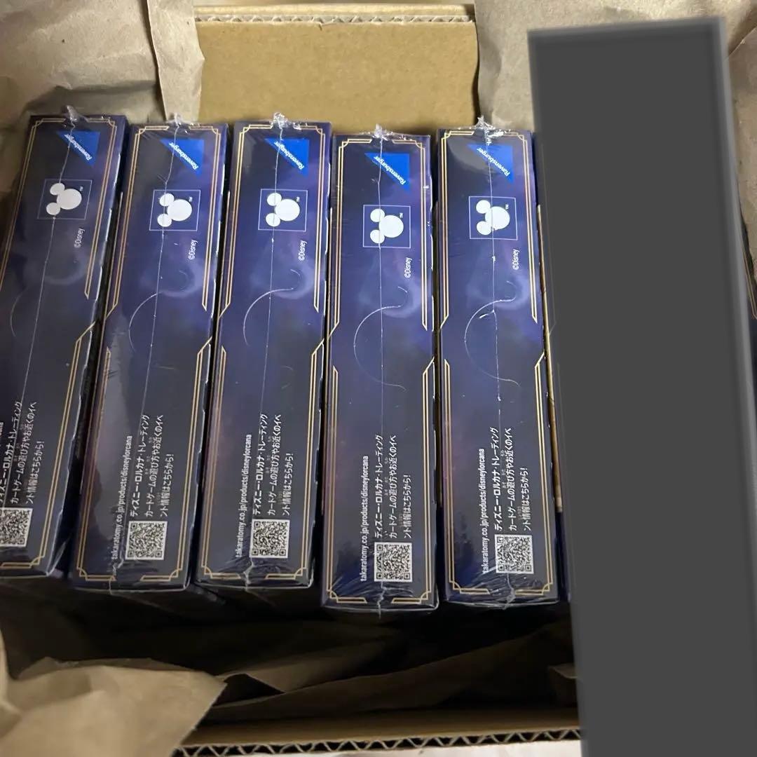 【新品・未開封】ディズニー ロルカナ 5BOX シュリンク付