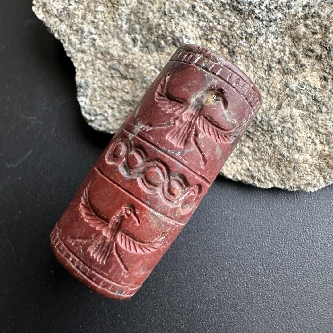 円筒印章 古代文明 メソポタミア文明 スタンプ パワーストーン 1492