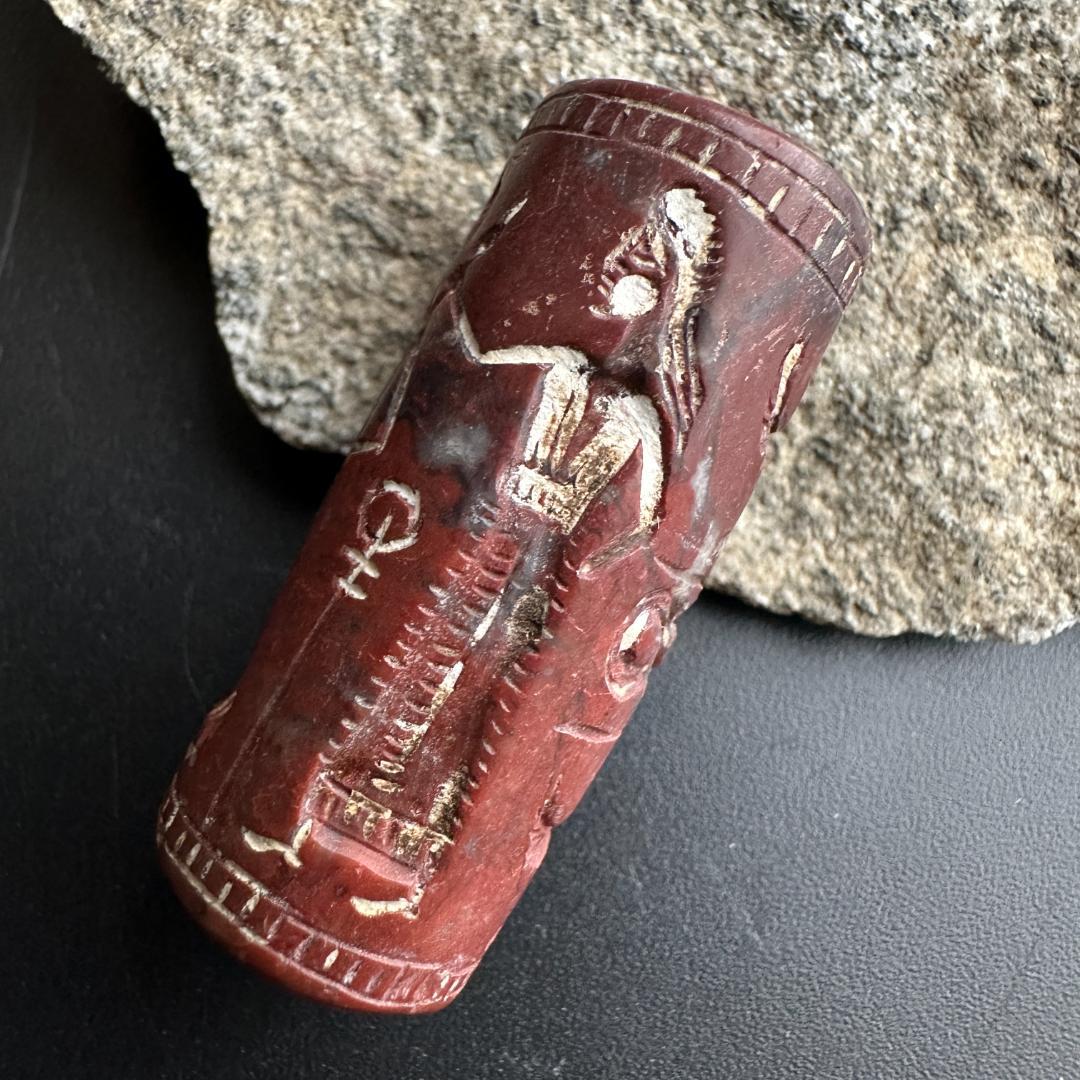 円筒印章 古代文明 メソポタミア文明 スタンプ パワーストーン 1492