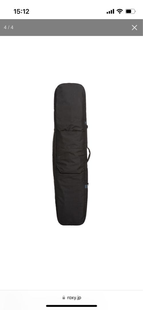 【ほぼ未使用】ロキシー　ROXY スノボ　スノーボート　ボードケース