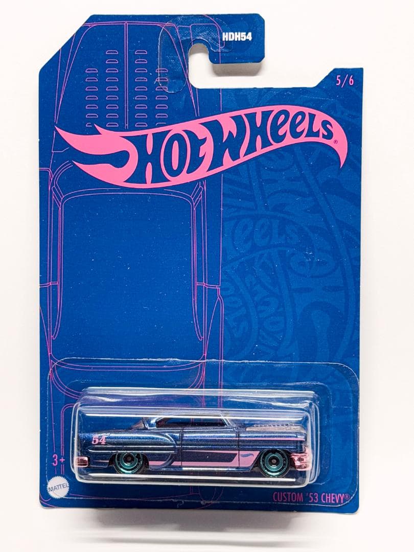 ホットウィール ★ BLUE & PINK ★ 54アニバーサリー★11台