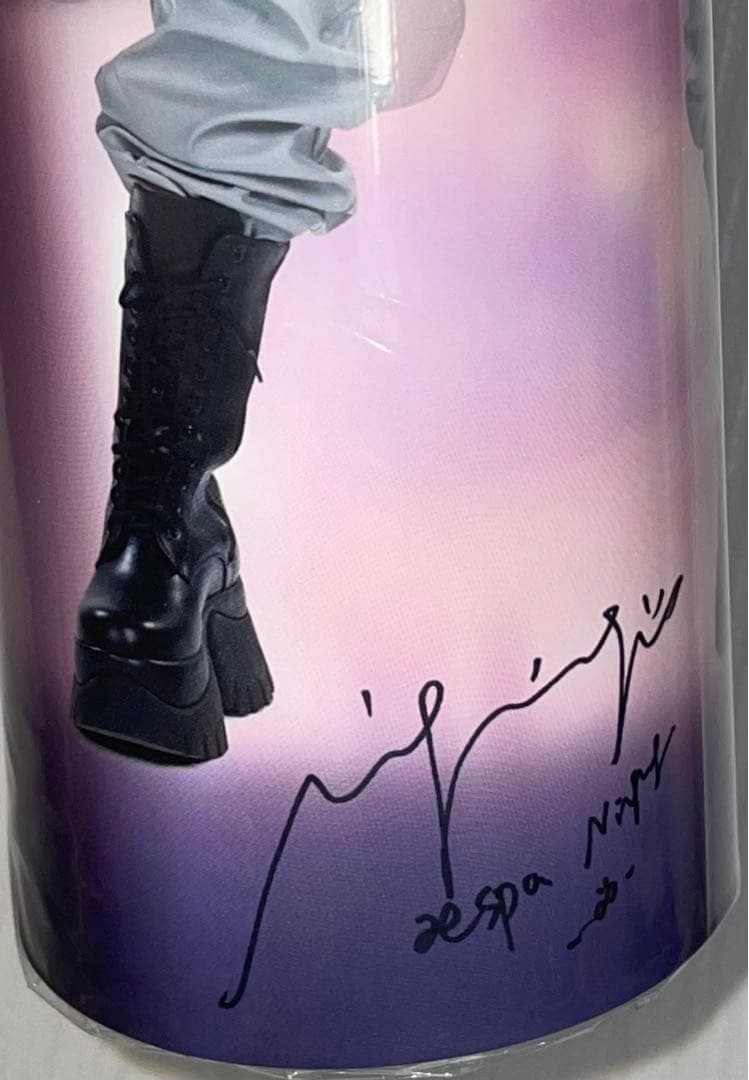 aespa 四人直筆サイン入りポスター Epic7