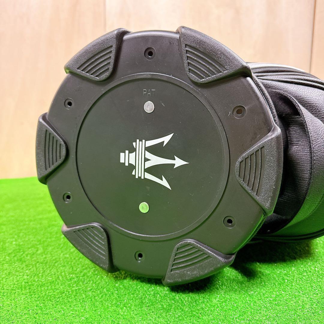 新品未使用 MASERATI マセラティ キャディバッグ ネイビー&ブラック