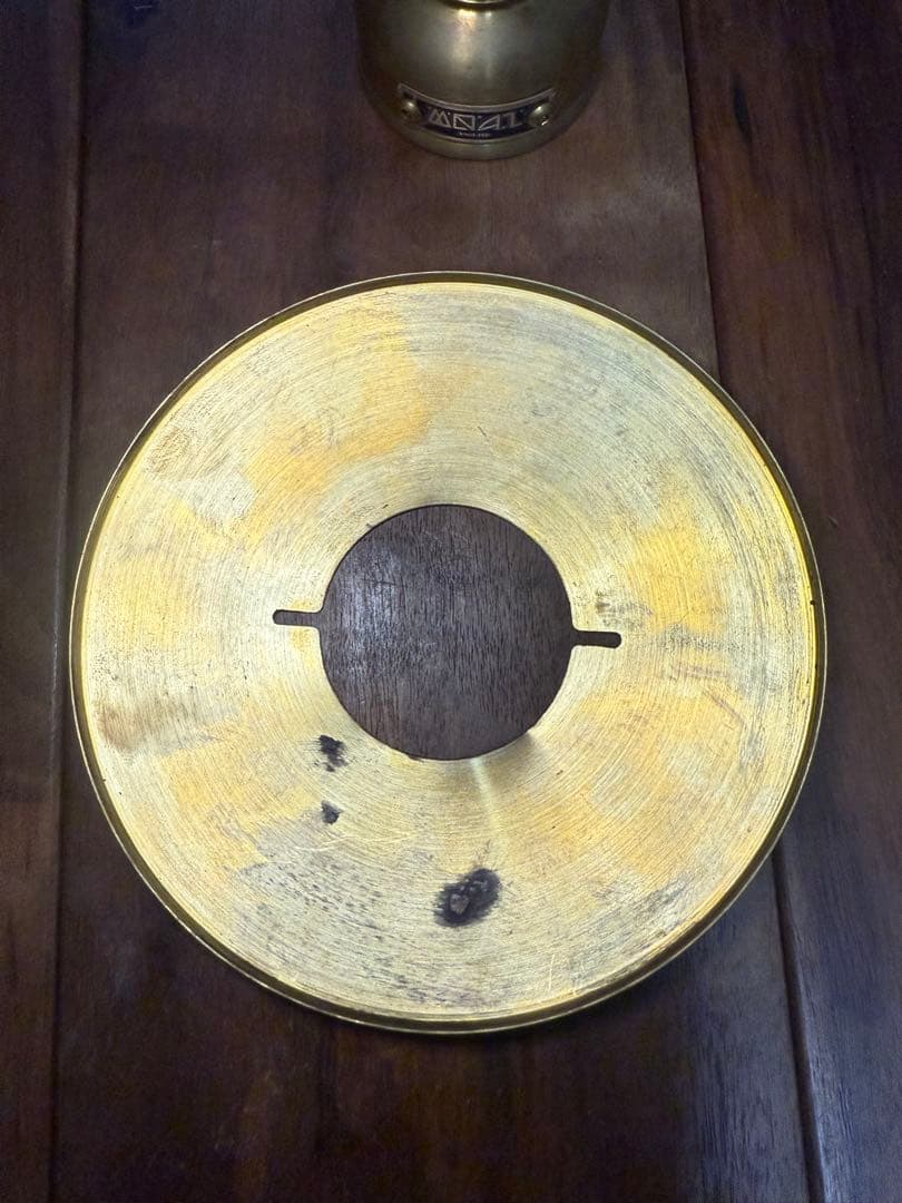 MOAI Goal Zero用　真鍮製ランタンパーツ ミニペトロ　専用ケース付き