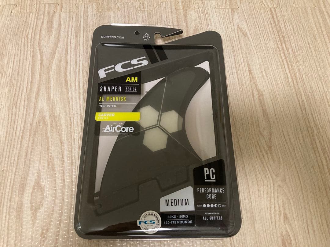 FCS2 フィン エアコア AM アルメリック Mサイズ　AIR CORE