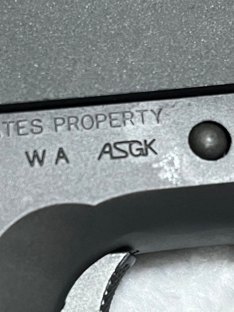 WA ASGK ガスガン コルトM1911A1 ミリタリーモデル