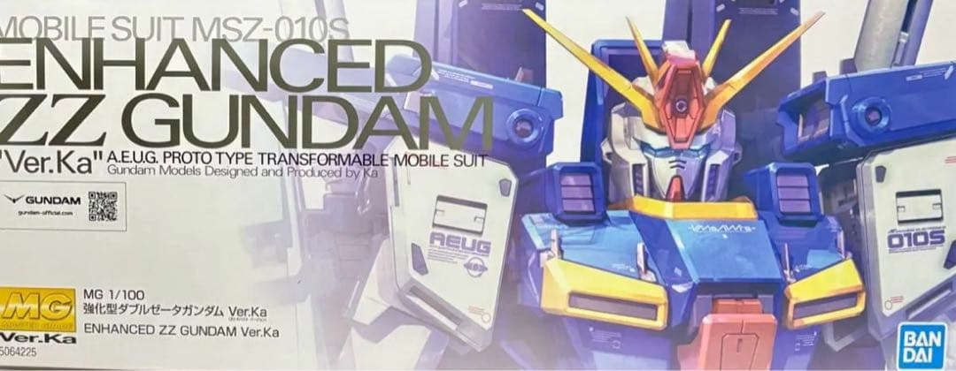 MG 1/100 強化型ダブルゼータガンダム Ver.Ka