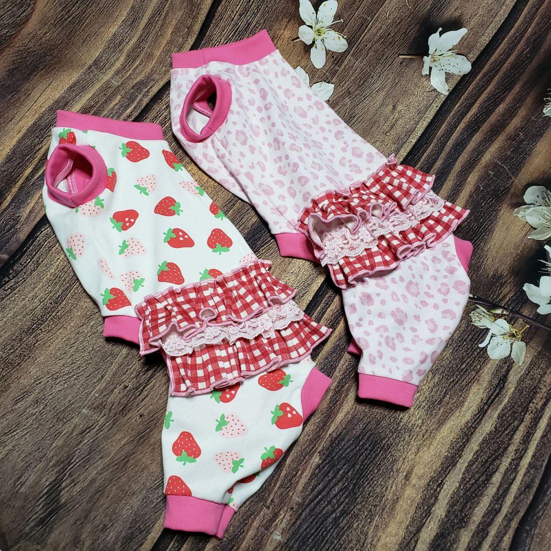 犬服　たかこ　ロンパース　ハンドメイド