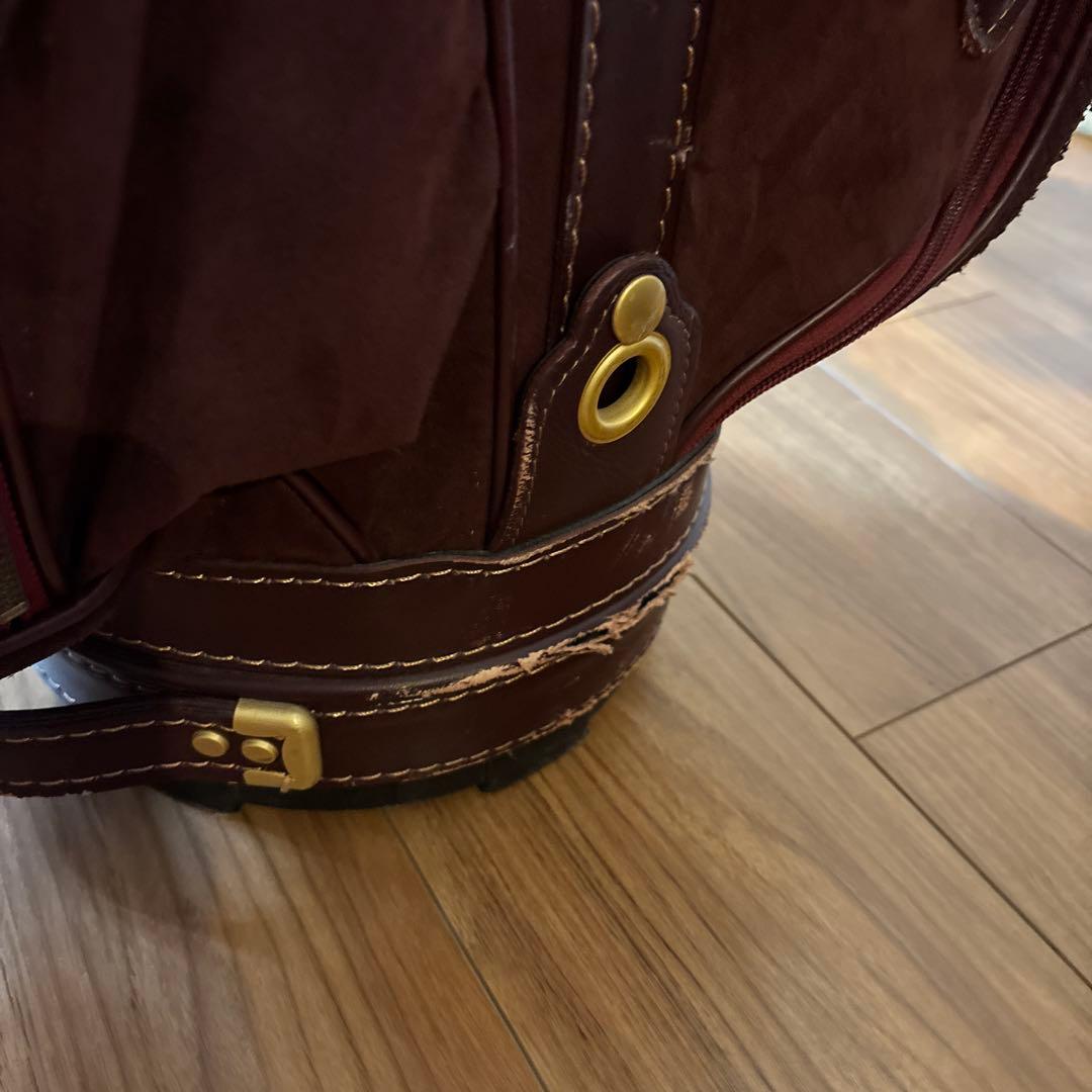 dunhill スポーツ ゴルフバッグ バーガンディ