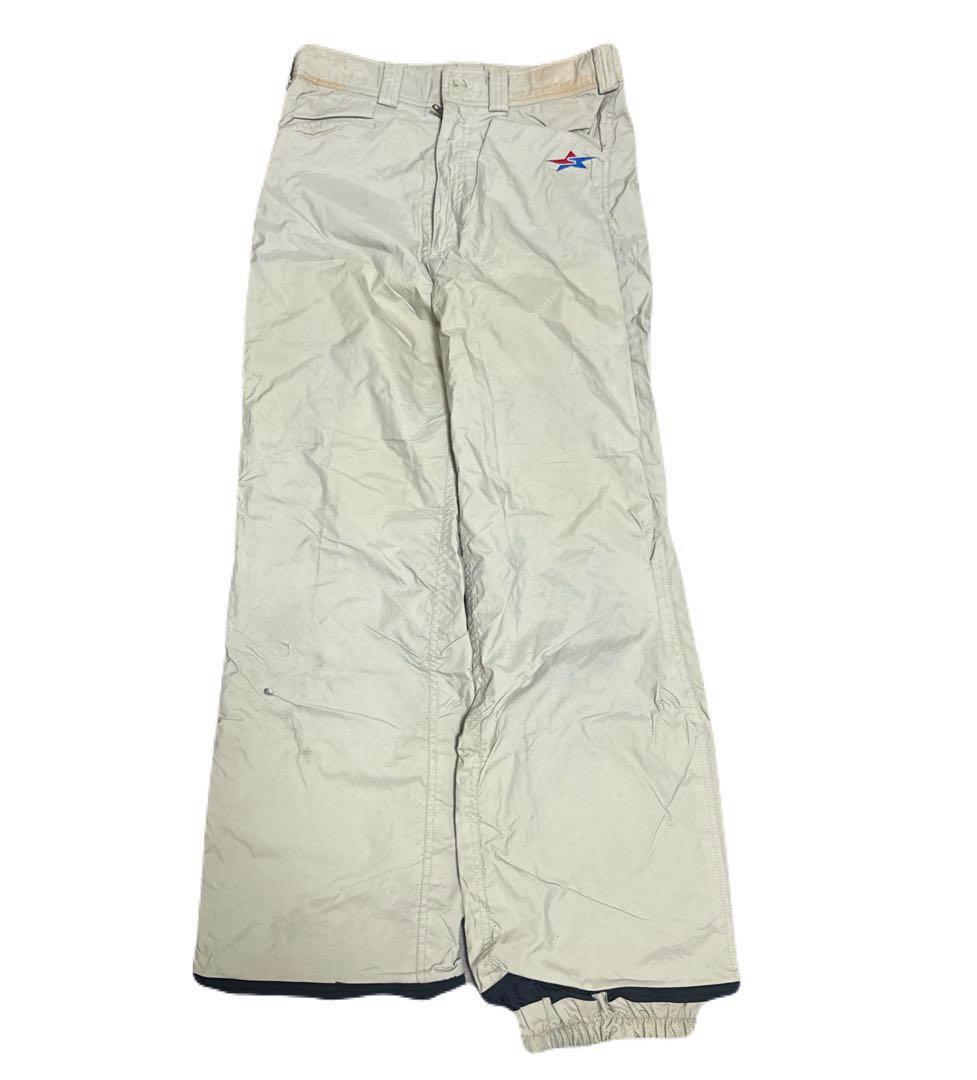 Sessions スノーボードパンツ アイボリー 入手困難 当時物 ヴィンテージ