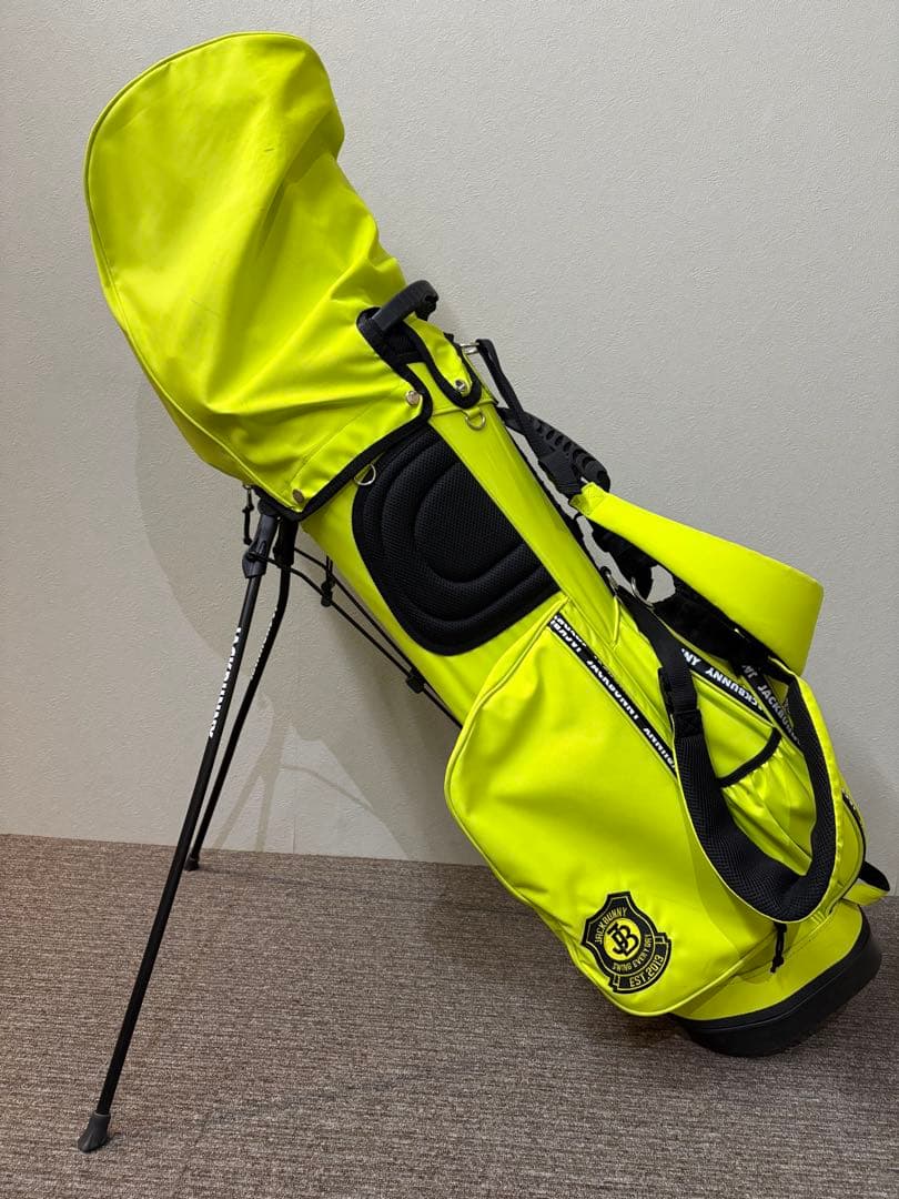 【K】ジャックバニー JACK BUNNY キャディバッグ イエロー