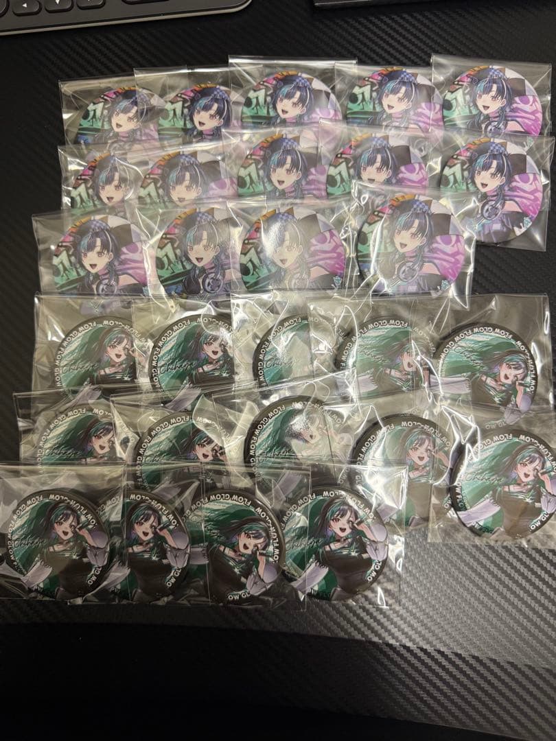 【ヨッシー】ホロライブ FLOWGLOW 輪堂千速 缶バッジ