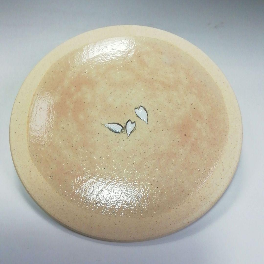 Ｓ４２１　水指　『色絵　雲錦花筏水指』『松古窯　佐久間芳山作』　共箱　茶道具