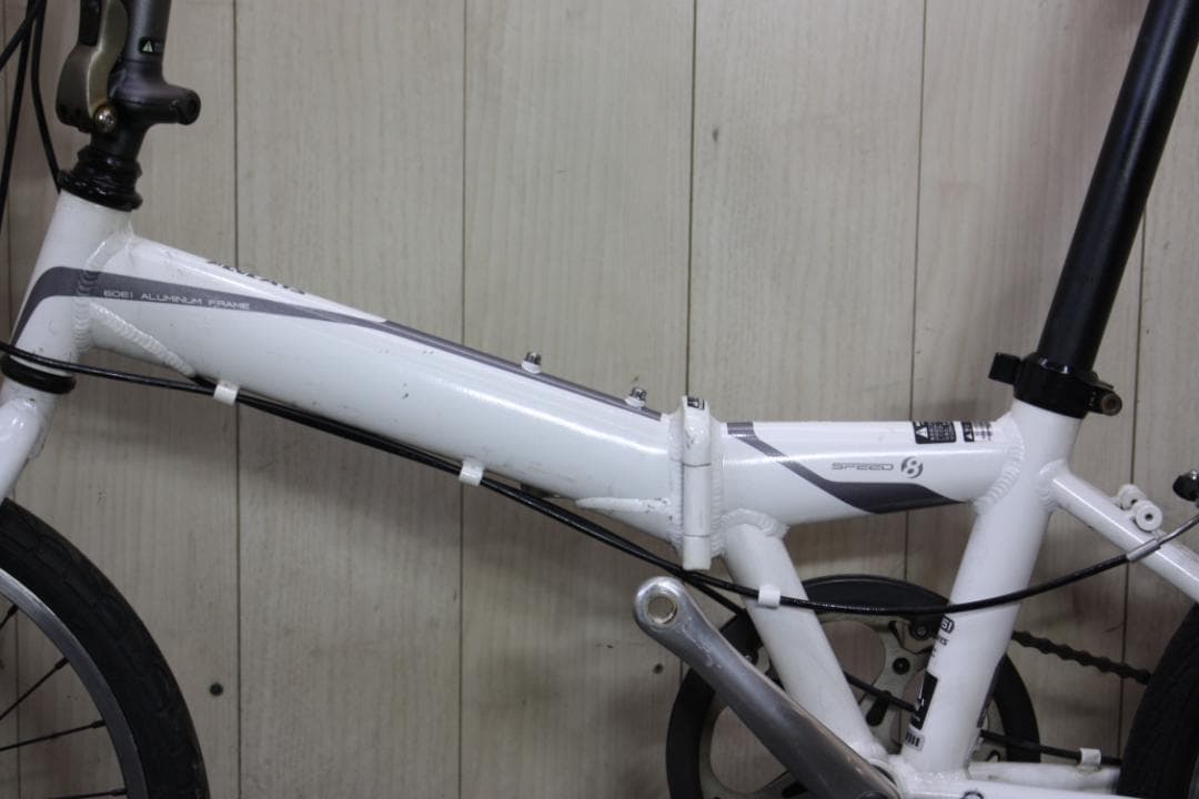 あさひ製ALVLAYS 20インチ シマノ8速 折り畳み自転車