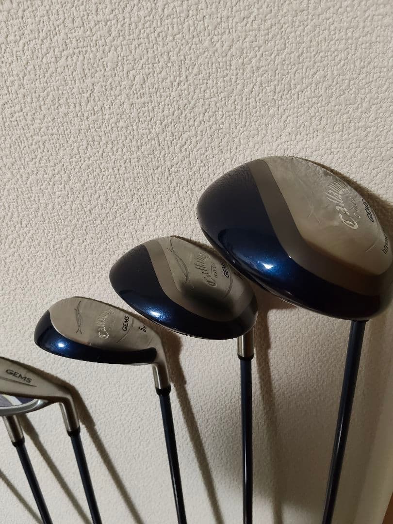 キャロウェイ レディース ゴルフ クラブ　セット GEMS アイアン　バッグ