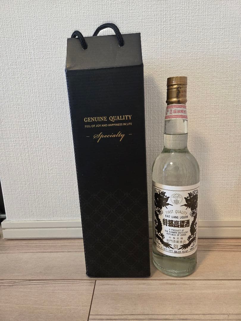 特級高粱酒 58%KAO LIANG LIQUOR 金門酒廠製造