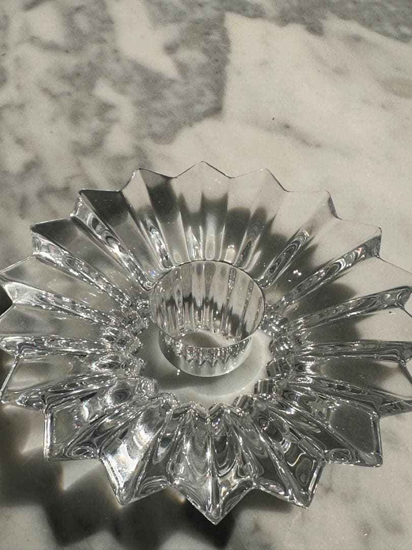 Baccarat バカラ　キャンドルホルダー　又はワインコルクスタンド　2種