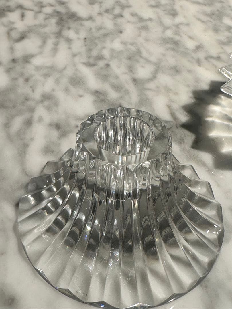 Baccarat バカラ　キャンドルホルダー　又はワインコルクスタンド　2種