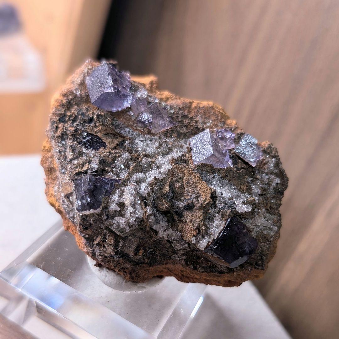 フローライト原石　メキシコ　オハエラ鉱山　鉱物標本　天然石