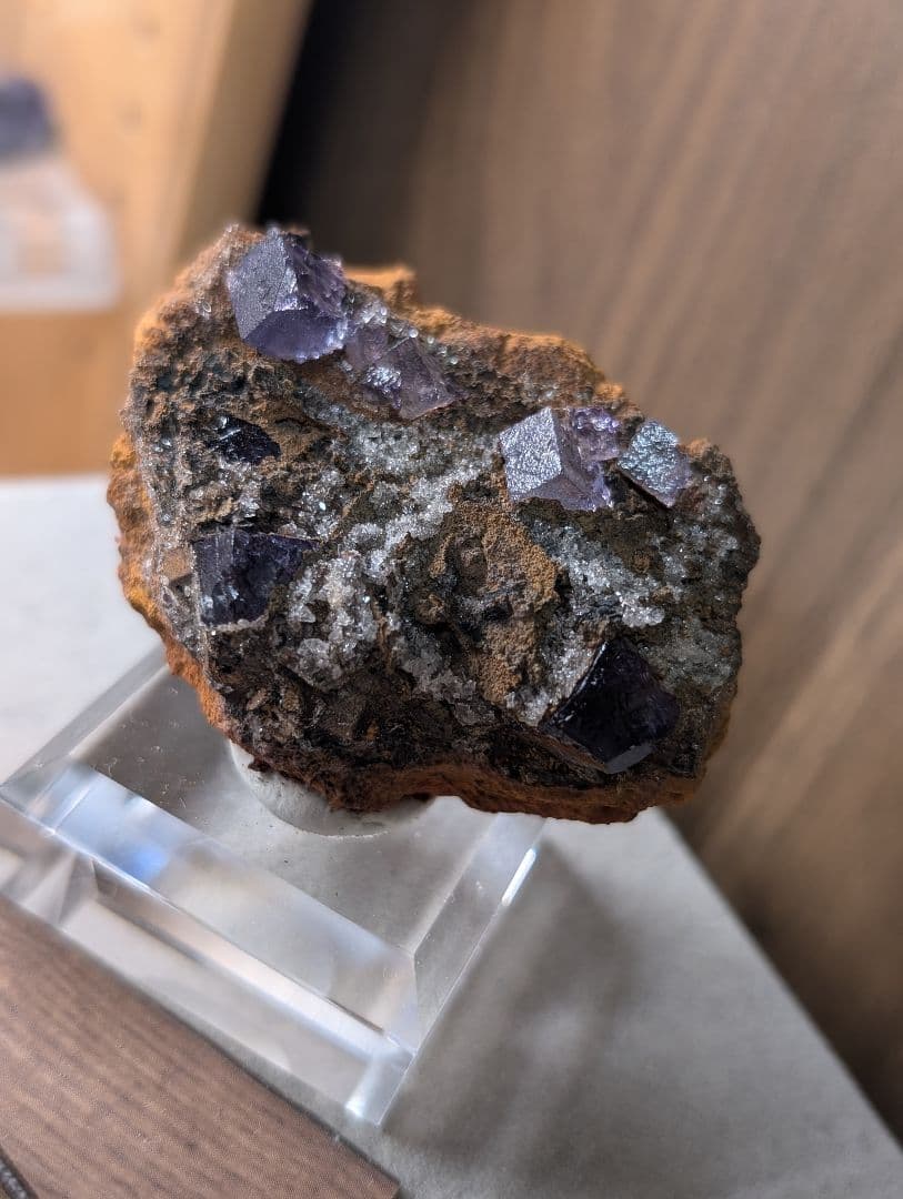 フローライト原石　メキシコ　オハエラ鉱山　鉱物標本　天然石