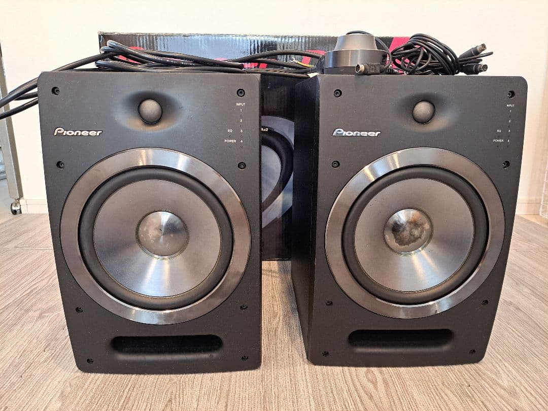 Pioneer S-DJ08 アクティブスタジオモニター