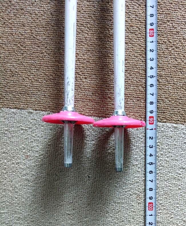 MSX Girls 　130㎝ジュニアスキー・ストックセット　子供用スキー板