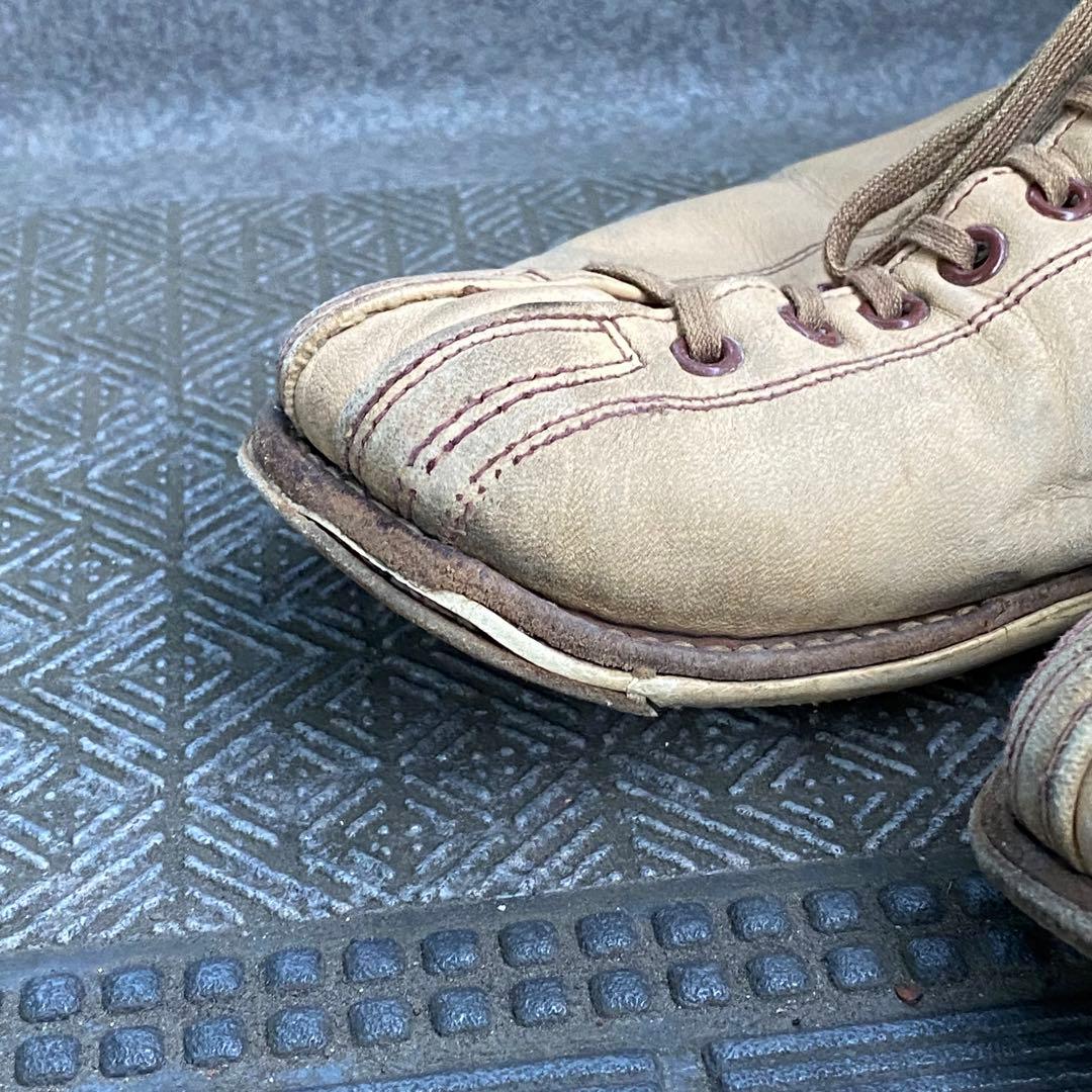 vintage HYDE 60年代頃？ ボウリングシューズ レザー 26cm相当