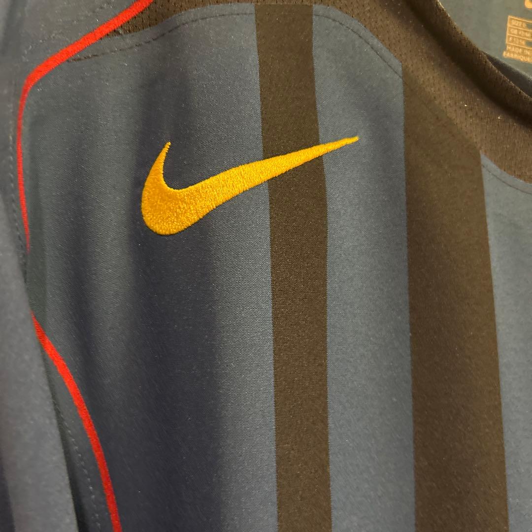 バルセロナ　ロナウジーニョ選手支給用ユニフォーム　ナイキ　サイズＬ　正規品