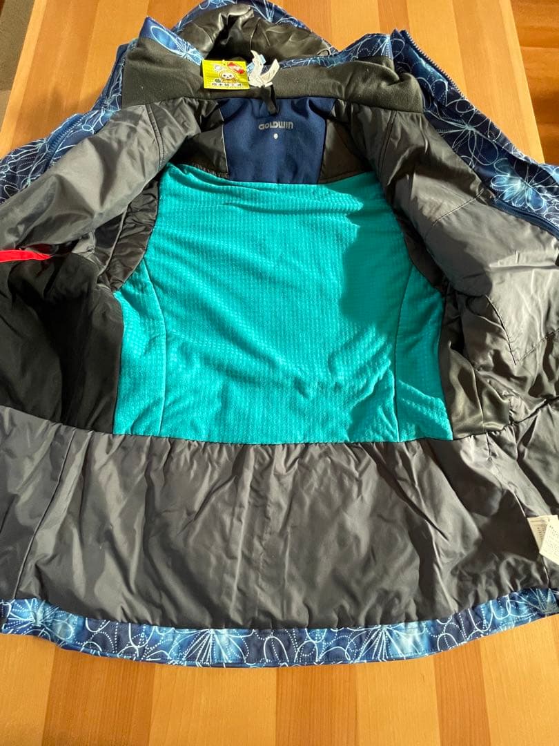 ゴールドウイン SASHIKO FLOWER スキーウェアサイズXL