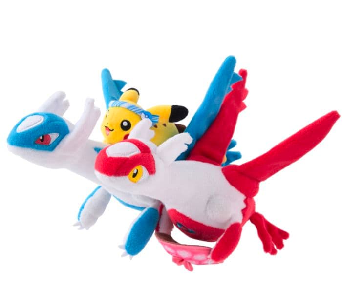 【新品未開封】ラティアスラティオスピカチュウ ポケモンセンターフクオカR