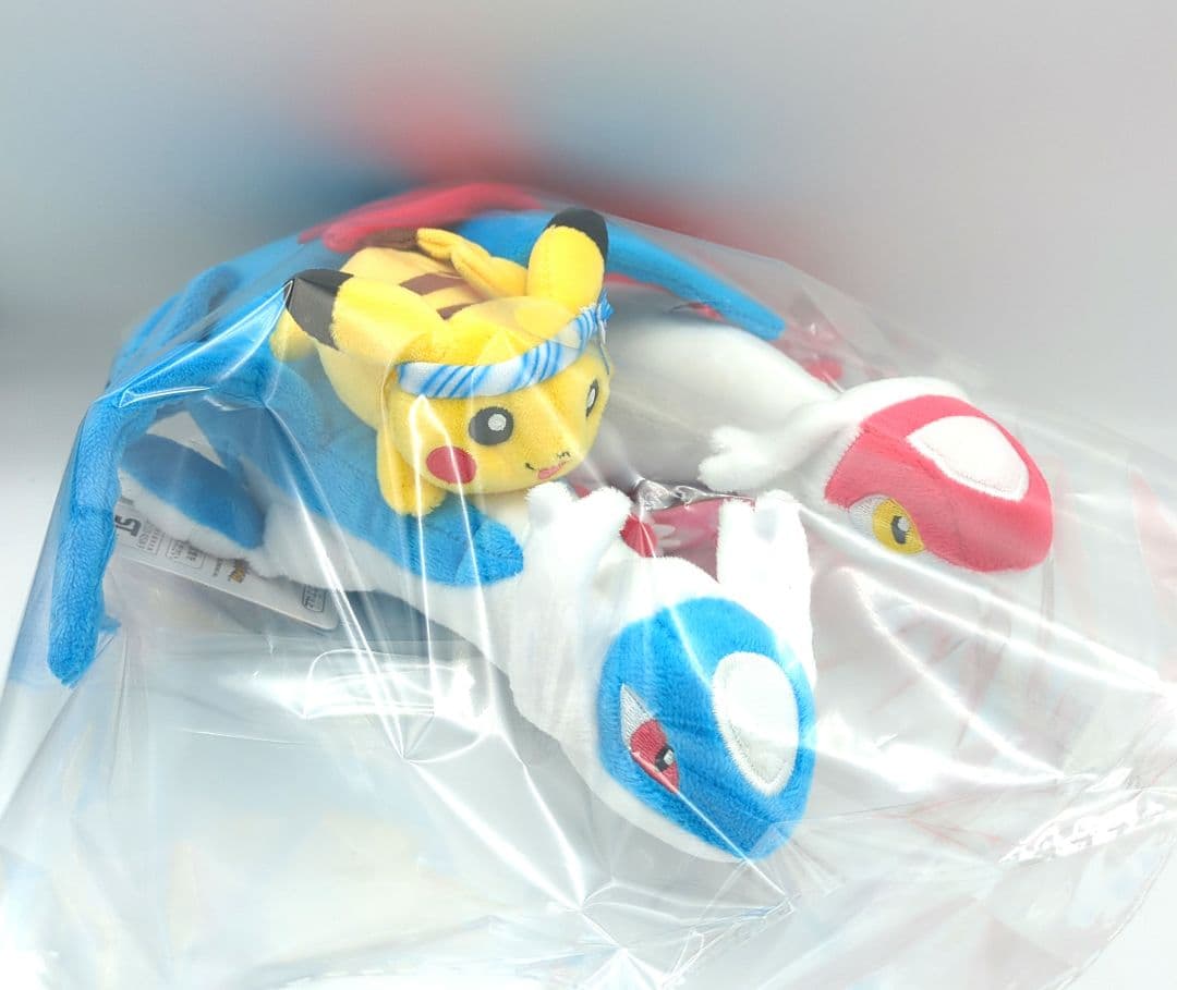 【新品未開封】ラティアスラティオスピカチュウ ポケモンセンターフクオカR