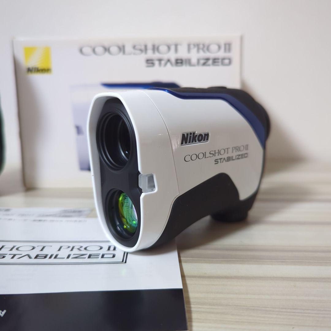 ニコン　クールショットプロ２　スタビライズド　レーザー距離計　美品