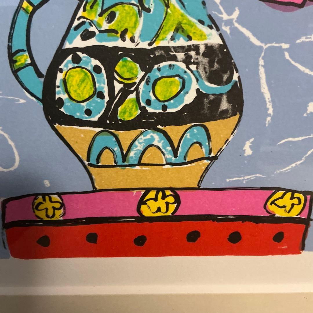 アイズピリ　リトグラフ　花