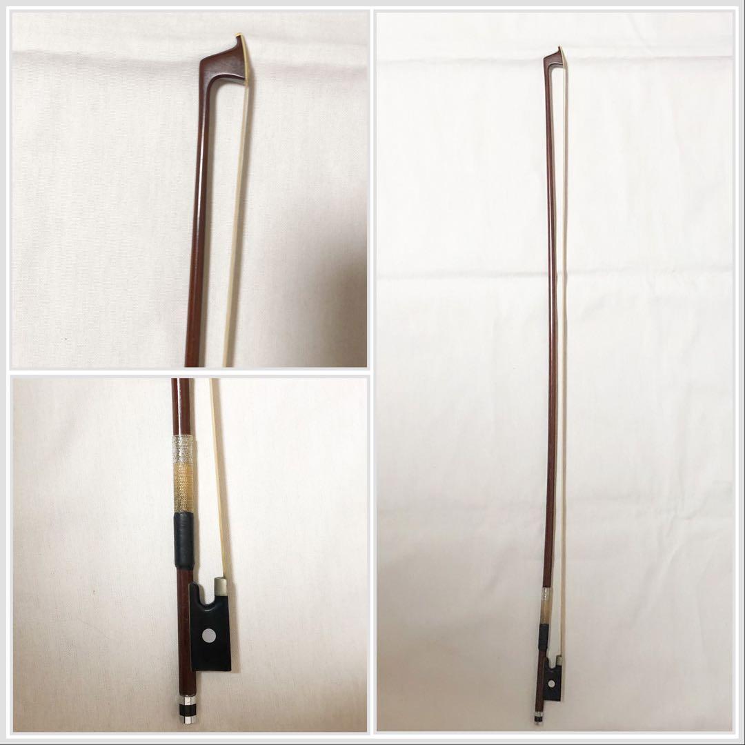 送料込★良品★SUZUKI バイオリン 4/4 No.280 純正弓 1974年