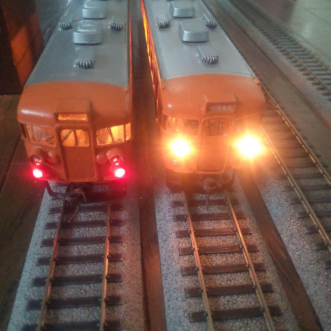 165系4両セット、動作確認済み、MPギヤ仕様、電気機関車、HOゲージ