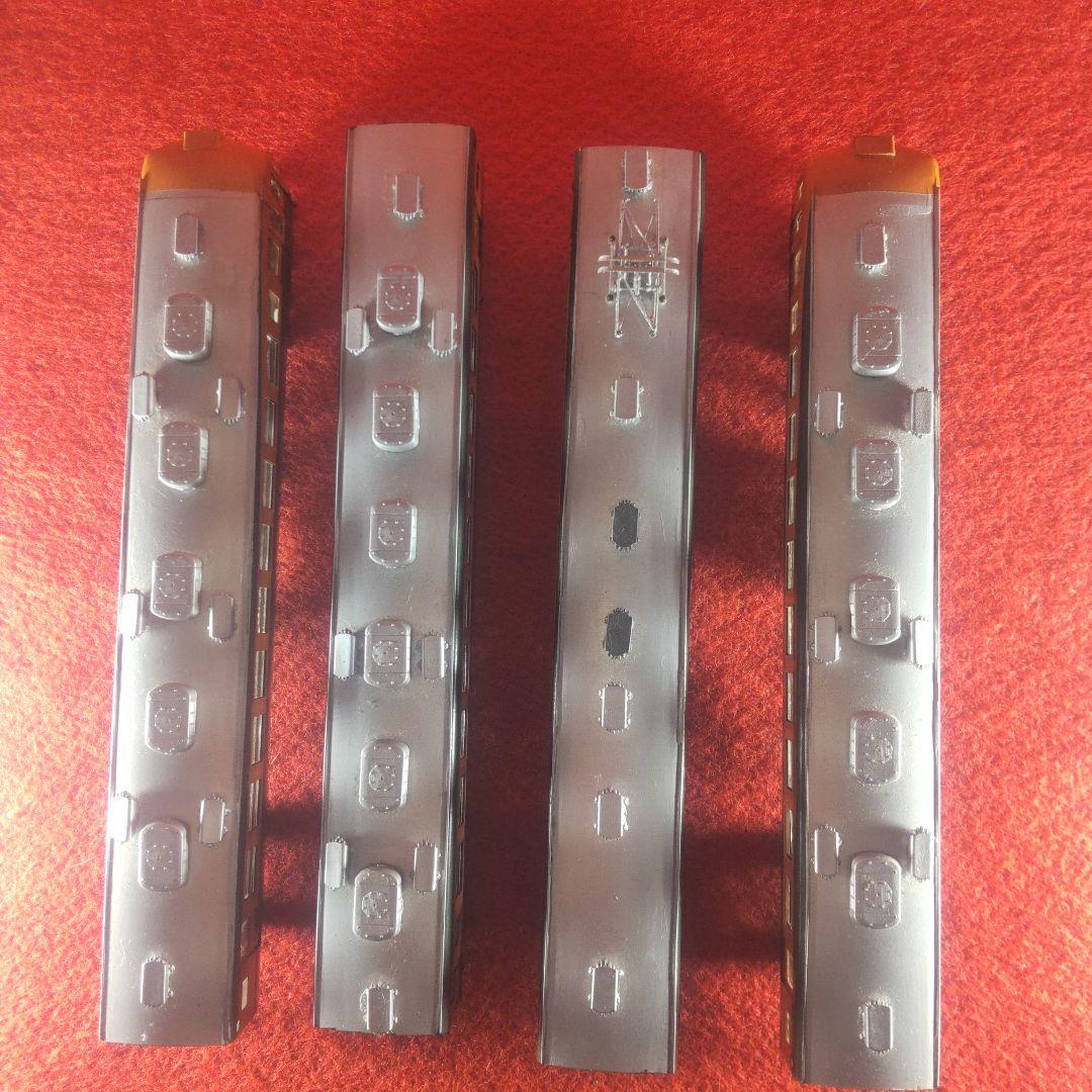 165系4両セット、動作確認済み、MPギヤ仕様、電気機関車、HOゲージ