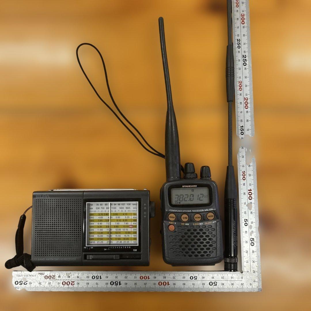 YAESU VR-120 広帯域ハンディ受信機 スタンダード　エアバンド