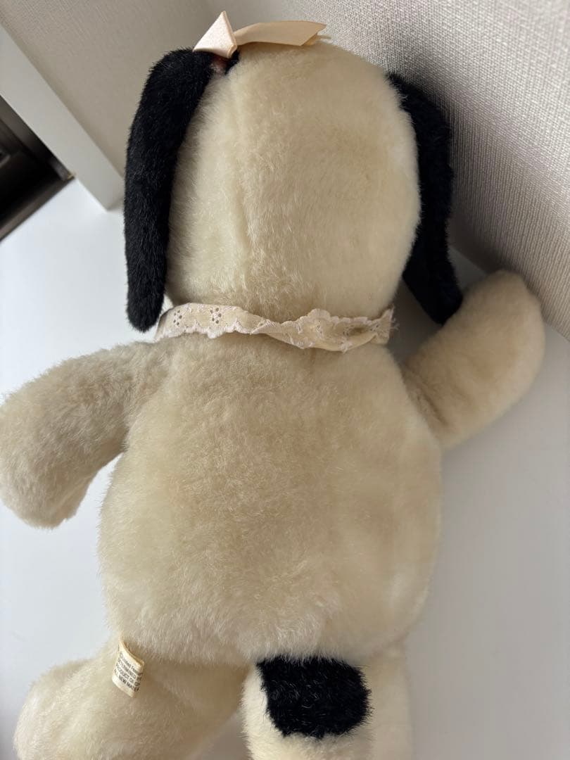 ベルちゃん　スヌーピー　ぬいぐるみ　ピーナッツ　平成レトロ　当時　レア　まつげ