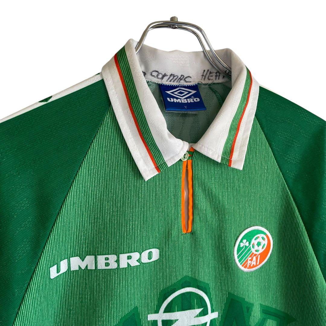 96-98 UMBRO アイルランド代表 サッカーシャツ アンブロ FAI