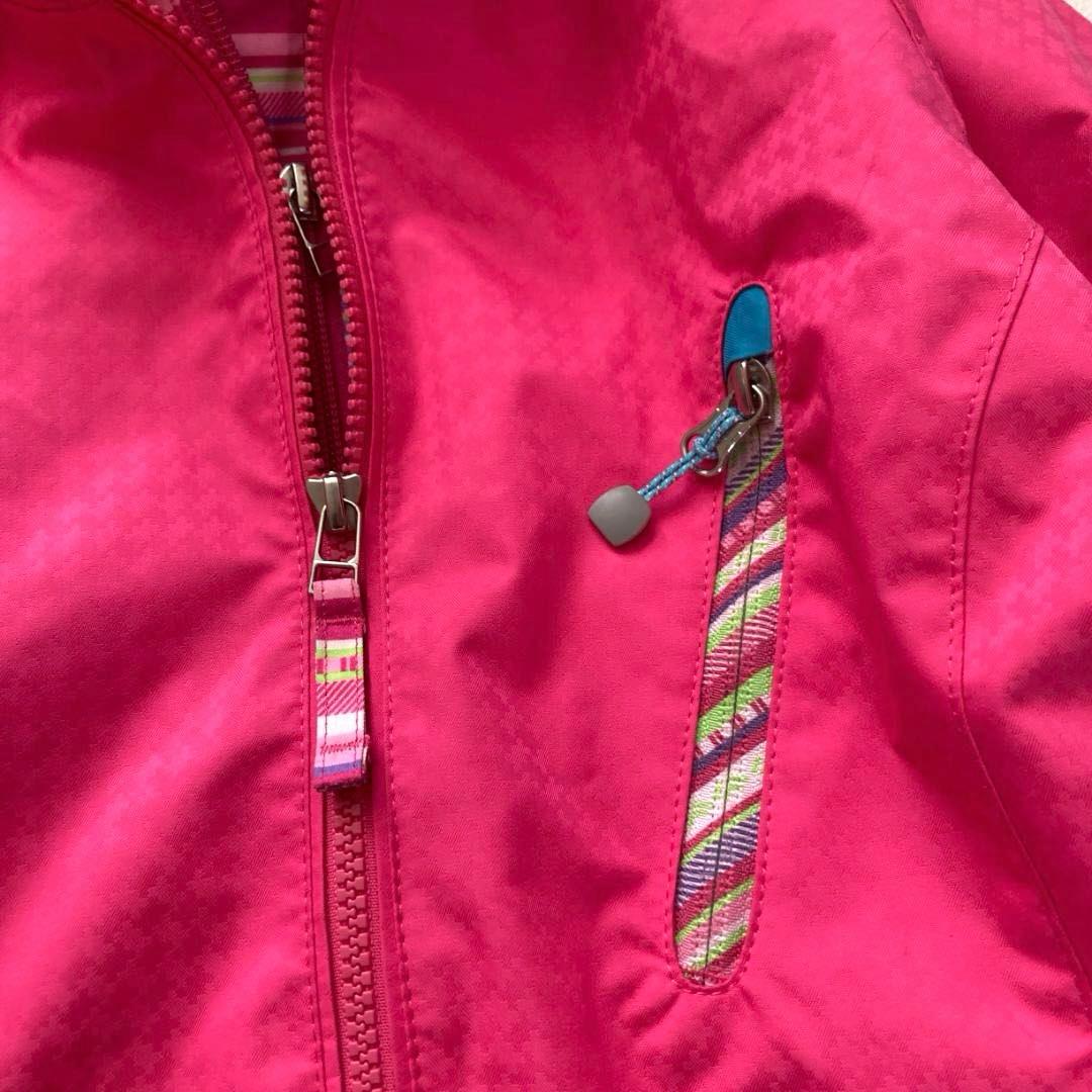 【美品】GOLDWIN　スキーウェア 中綿ジャケット M ピンク フード付き