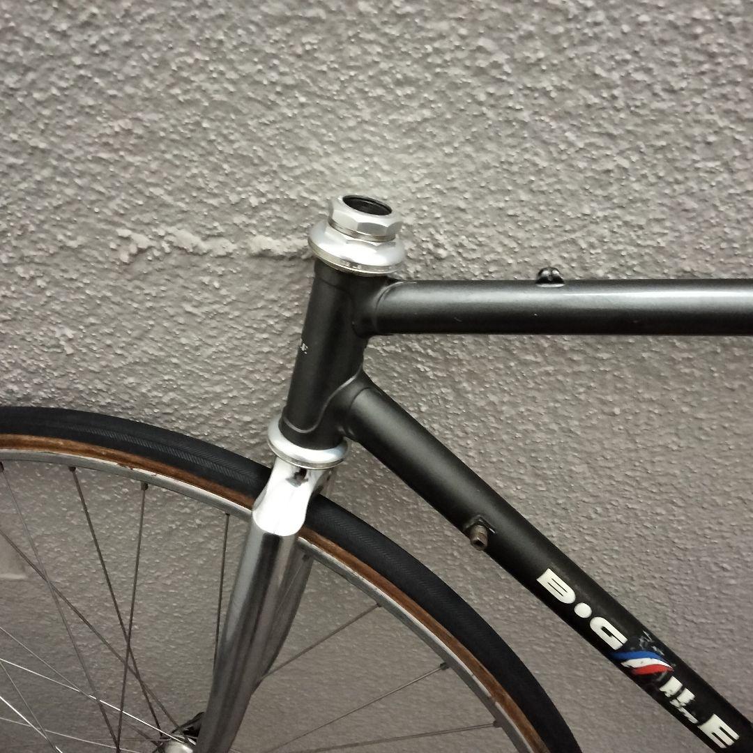 ■格安中古！引取限定■ ヴィンテージ　クロモリ　ロードフレーム　ホイールおまけ付