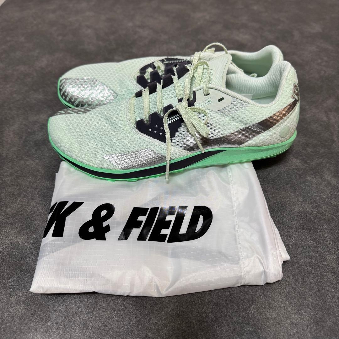 zoom rival waffle 6 グリーン ブラック クロスカントリー 緑