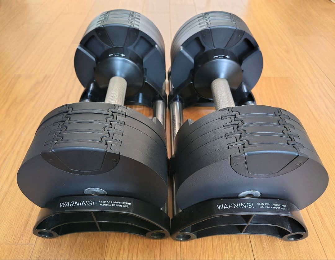 HIRO様 NUOBELL 220 可変式ダンベル 2個セット